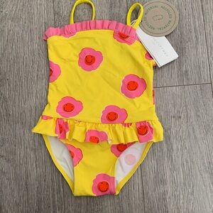 NWT Stella McCartney Girls One Piece Swimsuit sz 36M